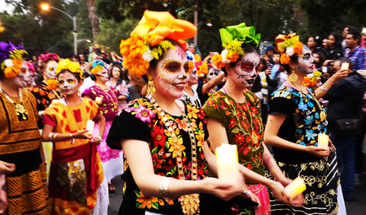 Desfile día de muertos