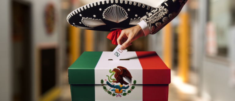 La exposición para conocer el proceso electoral en México