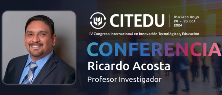 Ricardo Acosta también estará en CITEDU 