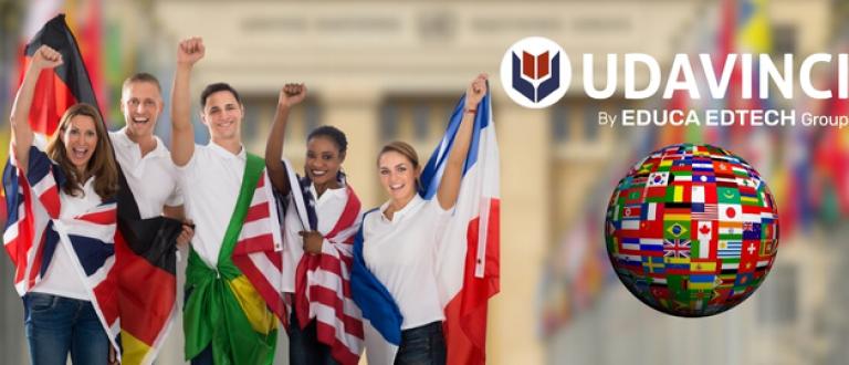 Idiomas que puedes estudiar en UDAVINCI