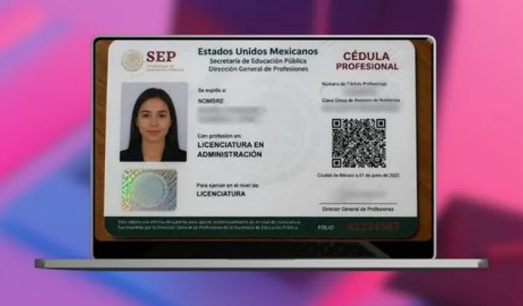 Cédula Profesional en línea